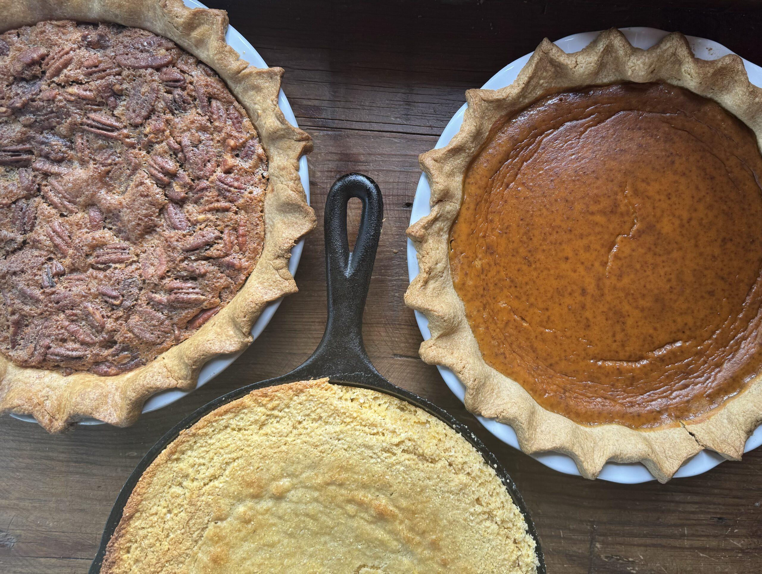 Pie crust made with fresh milled flour