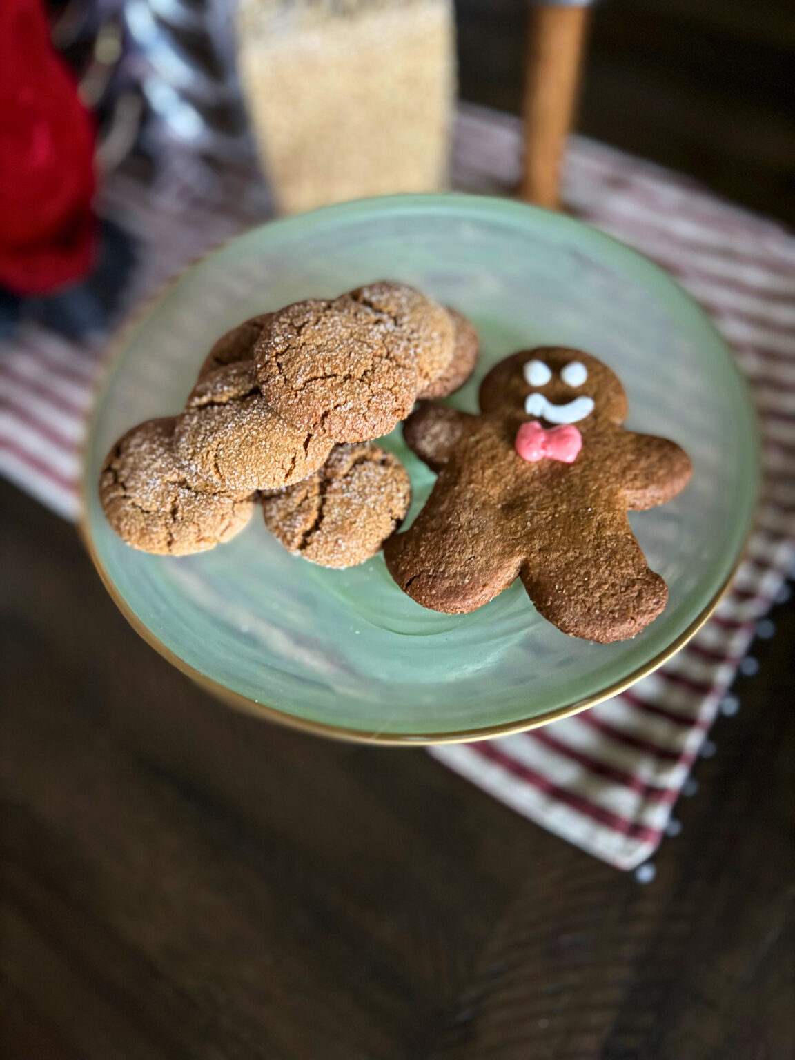 Incredibly Soft Gingerbread Cookies with Fresh Milled Flour