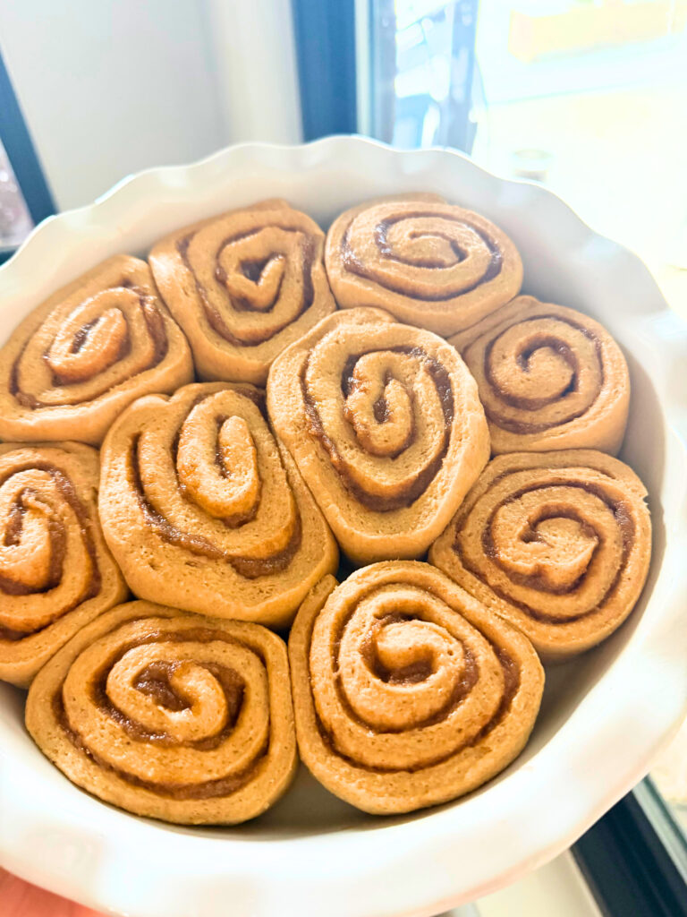 CInnamon Rolls ready to bake