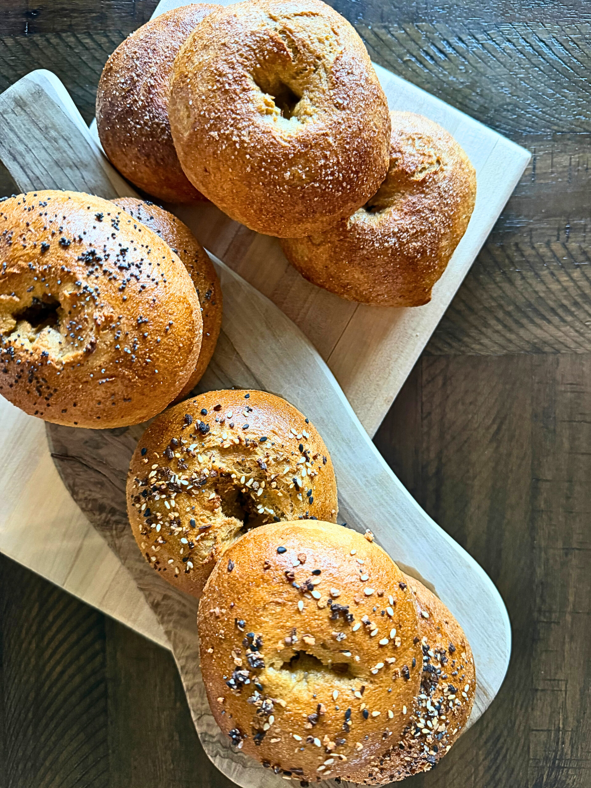 Classic Bagels-with Fresh Milled Flour
